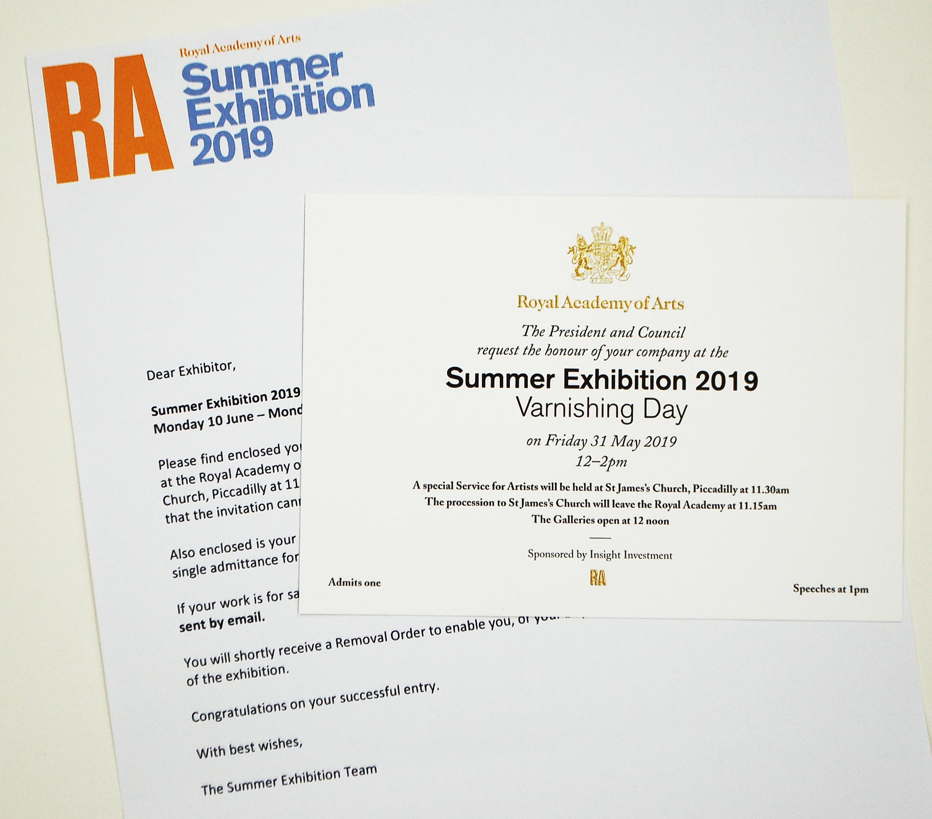 RA summer show invite saved for web