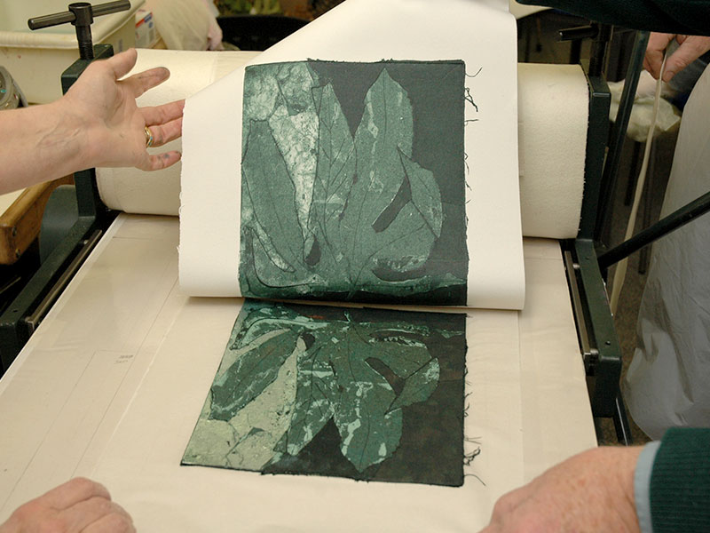 Collagraph Printing 05